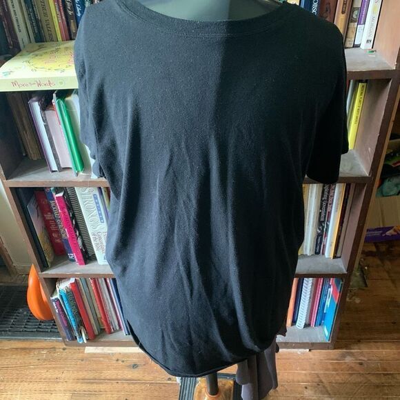 Torrid Happy Camper 2x slim fit black graphic tee - Picture 2 of 3